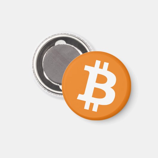 ビットコイン アクリルキーチェーン レプリカ マグネット (正面/裏面)