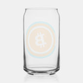 ビットコイン ガラス缶 (裏面)
