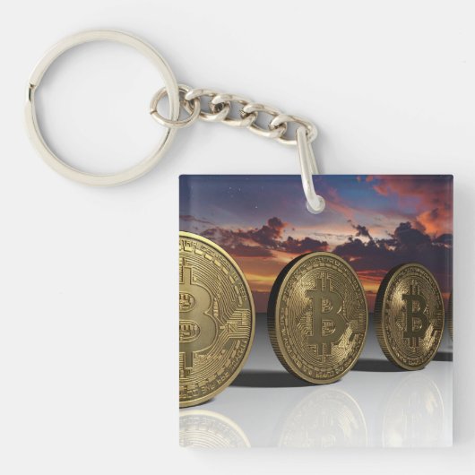 ビットコイン キーホルダー (正面)