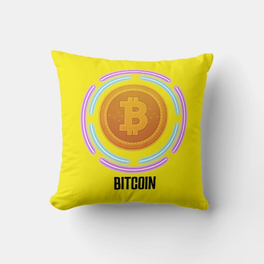 ビットコイン クッション (正面)