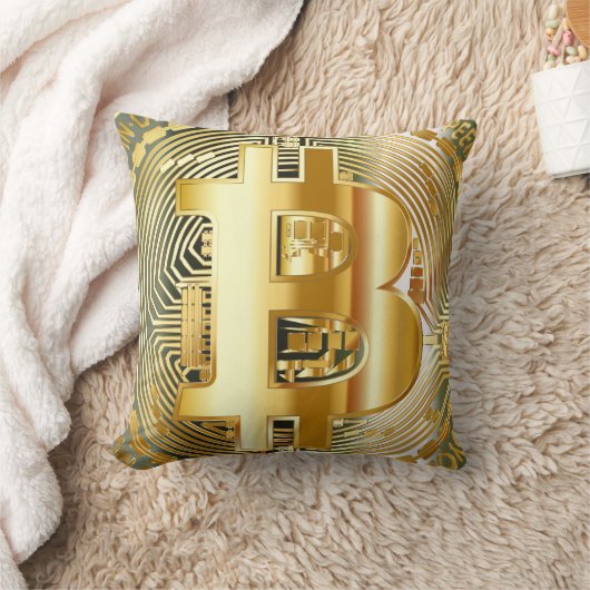 ビットコイン クッション (ブランケット)