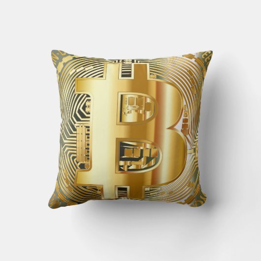 ビットコイン クッション (裏面)