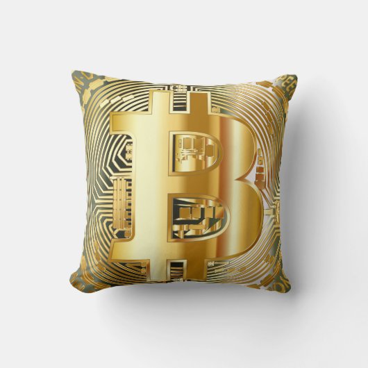 ビットコイン クッション (正面)
