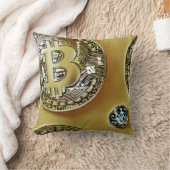 ビットコイン クッション (ブランケット)