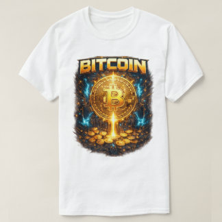 ビットコイン グラフィックTシャツ Tシャツ