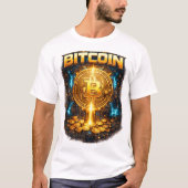 ビットコイン グラフィックTシャツ Tシャツ (正面)
