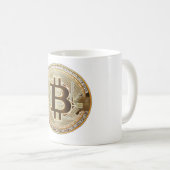 ビットコイン コーヒーマグカップ (正面右)