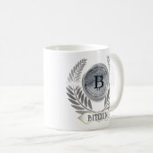 ビットコイン コーヒーマグカップ (正面右)