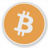 ビットコイン シール (正面)