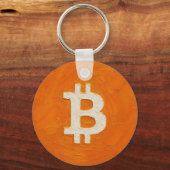 ビットコイン・スタンダード (油絵、スタイル: 1) キーホルダー (裏面)