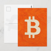 ビットコイン・スタンダード (油絵, スタイル: 4) ポストカード (正面/裏面)