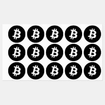 ビットコイン ステッカー シート