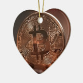 ビットコイン セラミックオーナメント (左)
