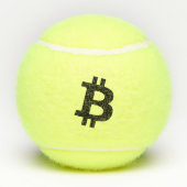 ビットコイン テニスボール (裏面)