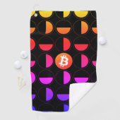 ビットコイン デザイナー ゴルフタオル (インサイチュ)