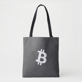 ビットコイン ニューロン グレー トートバッグ