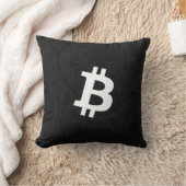 ビットコイン・ニューロン・ブラック クッション (ブランケット)