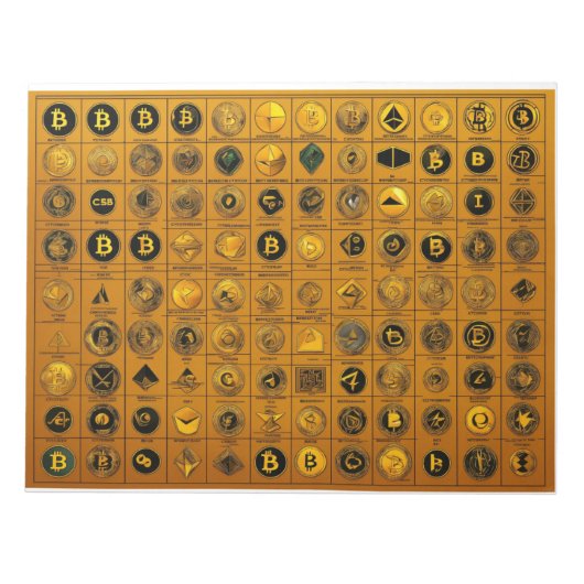 ビットコイン ノートパッド (正面)