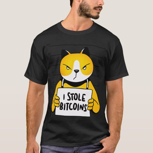 ビットコイン・バンディット Tシャツ (正面)