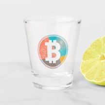 ビットコイン パステル ポップアート ハーフトーン ロゴ