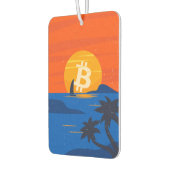 ビットコイン ビーチ カーエアーフレッシュナー (左)