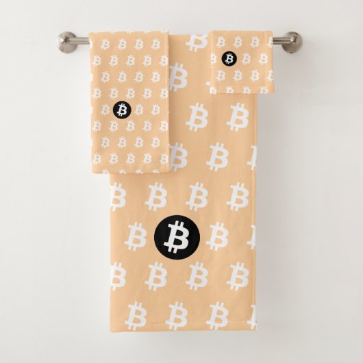 ビットコイン ピーチ バスタオルセット (インサイチュ)