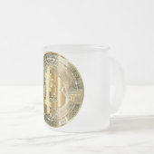 ビットコイン フロストグラスマグカップ (正面右)