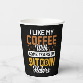 ビットコイン ペーパーカップ (裏面)