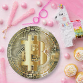 ビットコイン ペーパープレート (パーティー)