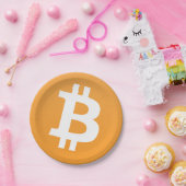 ビットコイン ペーパープレート (パーティー)