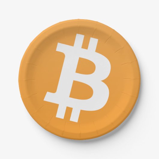 ビットコイン ペーパープレート (正面)
