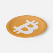 ビットコイン ペーパープレート (アングル)