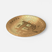 ビットコイン ペーパープレート (アングル)