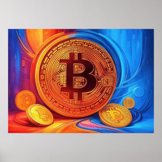 ビットコイン ポスター (正面)