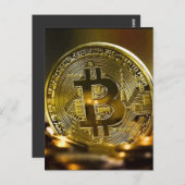 ビットコイン ポストカード (正面/裏面)