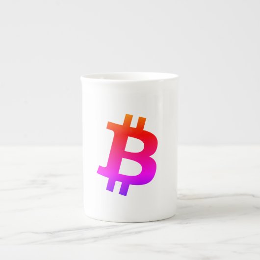 ビットコイン・マイアミ ボーンチャイナマグカップ (正面)