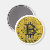 ビットコイン マグネット (正面/裏面)