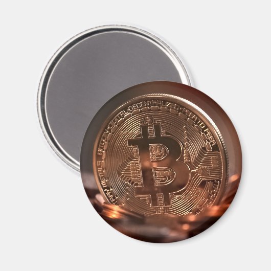 ビットコイン マグネット (正面/裏面)