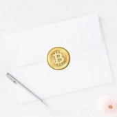 ビットコイン ラウンドシール (封筒)
