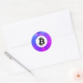 ビットコイン ラウンドシール (封筒)