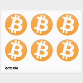 ビットコイン ラウンドシール (シート)