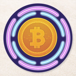 ビットコイン ラウンドペーパーコースター