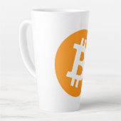 ビットコイン ラテ マグ (左アングル)