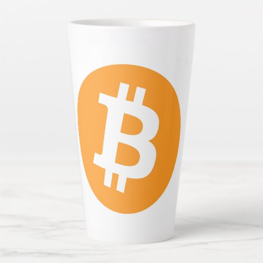 ビットコイン ラテ マグ (正面)
