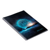 ビットコイン ランディング 暗号資産 BTC パーソナライズド ネーム ノートブック (右側)