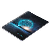 ビットコイン ランディング 暗号資産 BTC パーソナライズド ネーム ノートブック (左側)