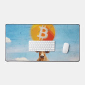 ビットコイン・レジリエント・ブル デスクマット (キーボード&マウス)