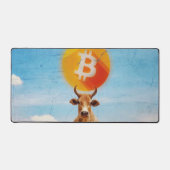 ビットコイン・レジリエント・ブル デスクマット (正面)
