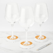 ビットコイン ワイングラスタグ (セット)