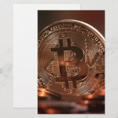 ビットコイン 便箋 (正面/裏面)